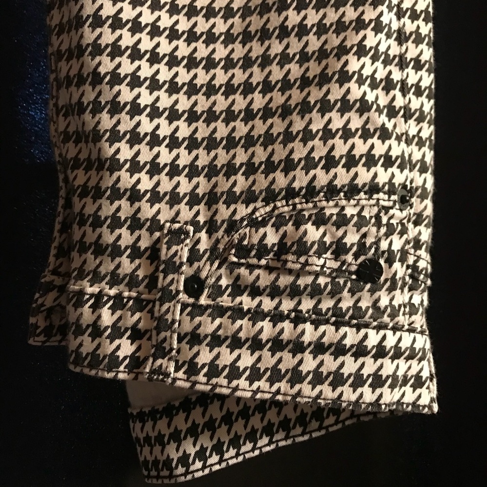 Hudson check pants. Sooo soft. Midrise Nico.